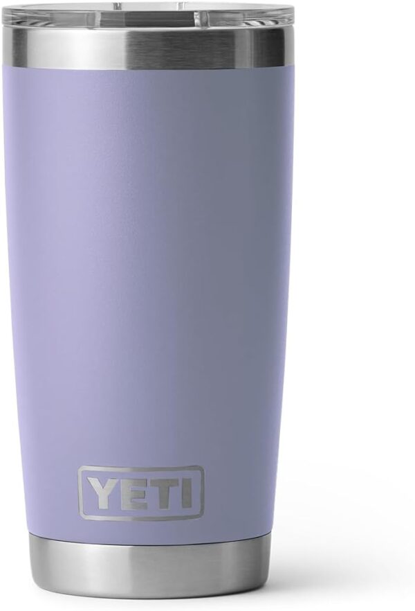 YETI Rambler 20 Ounce Stainless Steel Vacuum Insulated Tumbler with MagSlider Lid - Image 3