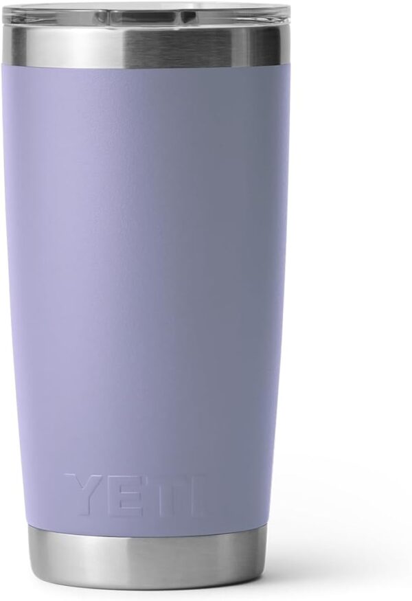 YETI Rambler 20 Ounce Stainless Steel Vacuum Insulated Tumbler with MagSlider Lid - Image 5